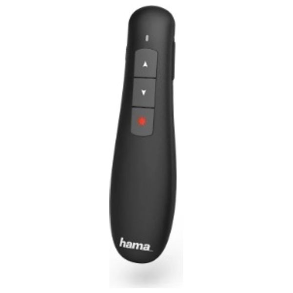  HAMA Pointer - Presentation Remote - Air Mouse - USB - Black 