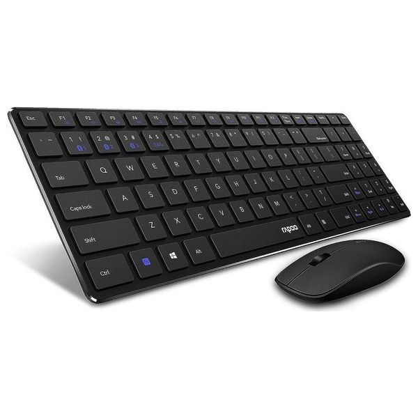  Rapoo 9300M - Keyboard & Mouse Combo - Black 
