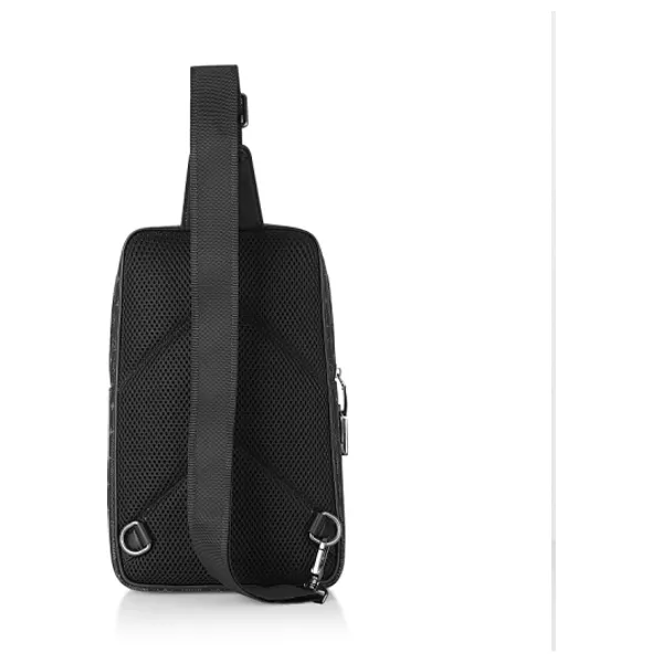 WiWU - CrossBody Shoulder Bag - fingerprint lock - Water Resistance - Black