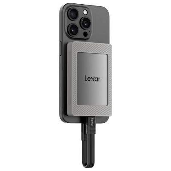 Lexar SL500 Portable SSD – External Solid State Drive – Black