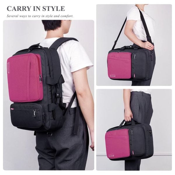 SOCKO 668 - laptop Backpack - Pink