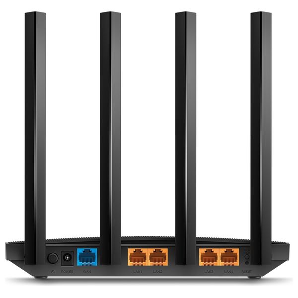  TP-LINK Archer C6 AC1200 - Router - Black 