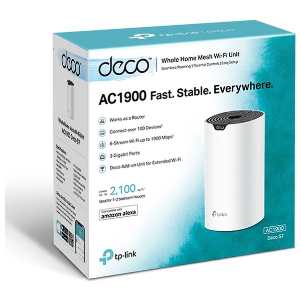  مقوي لنطاق الواي-فاي تيبي لينك - Deco-S7 - 1 - pack 