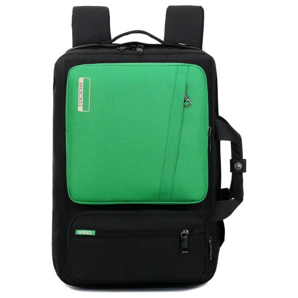 SOCKO 668 - laptop Backpack - Green