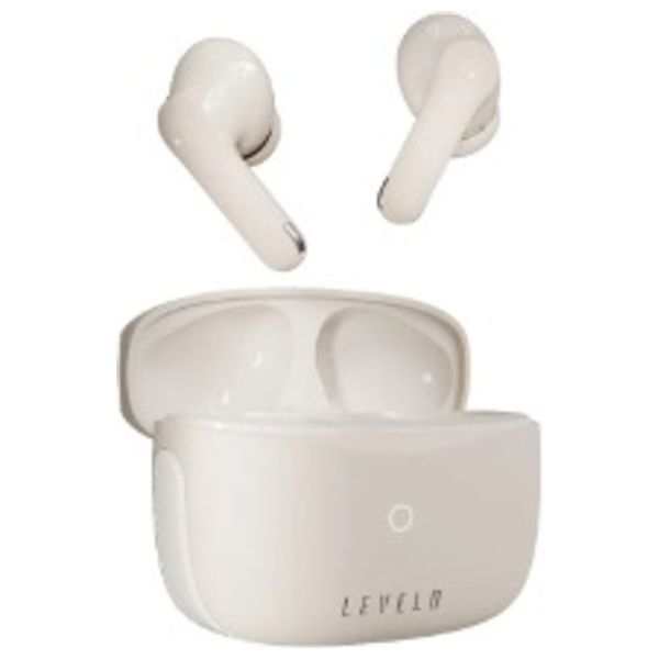  Levelo In-Ear Bluetooth Earphones - 21 Hour Battery Life - Bluetooth 5.4 - Gold 