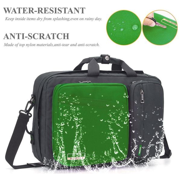 SOCKO 668 - laptop Backpack - Green