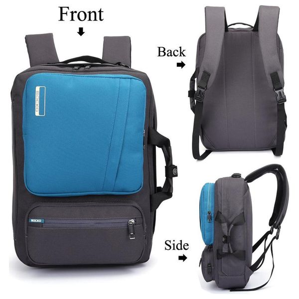  SOCKO 668 - laptop Backpack - Blue 