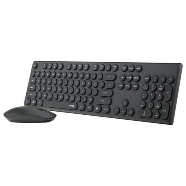  Rapoo X260S - Wireless Keyboard & Mouse - Black 