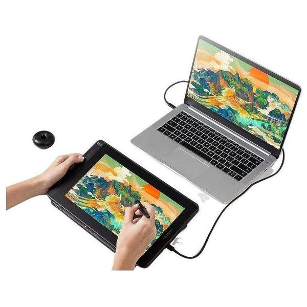  Huion KAMVAS 12  - Digital LCD Writing Tablet Pad - Black 