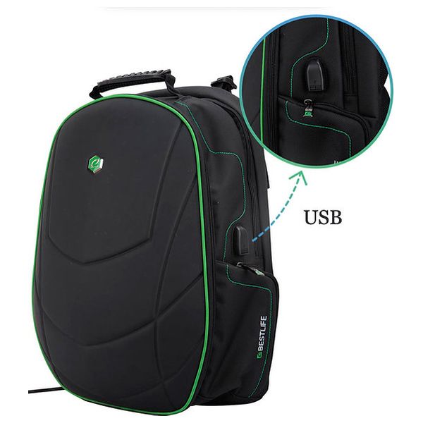 Bestlife BB-3331 - Laptop Bag - USB - Black