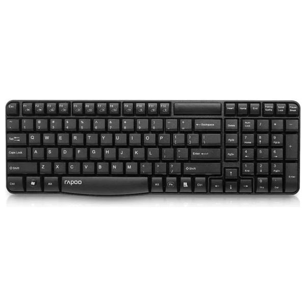  Rapoo E1050 - Wireless Keyboard - Black 