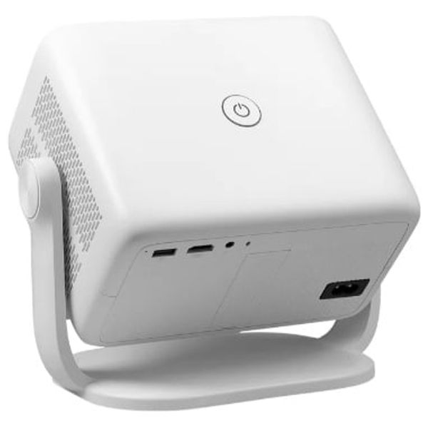  Avetron Portable Smart Projector - Android 11 - 250 ANSI Lumens Brightness - 4K Support - Screen up to 120 inches - Auto Focus - White 