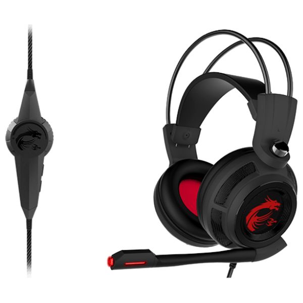  MSI DS502 - Bluetooth Headphone Over Ear - Black 