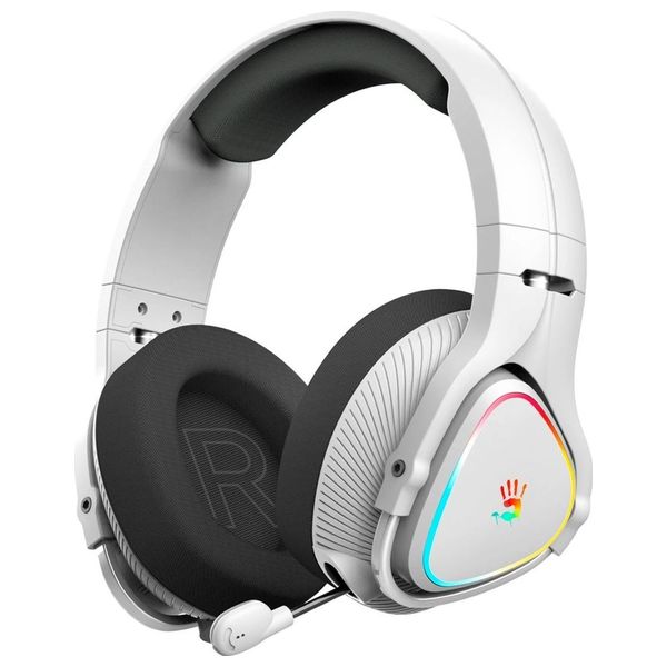 Bloody MR710 - Headphone Over Ear - White 