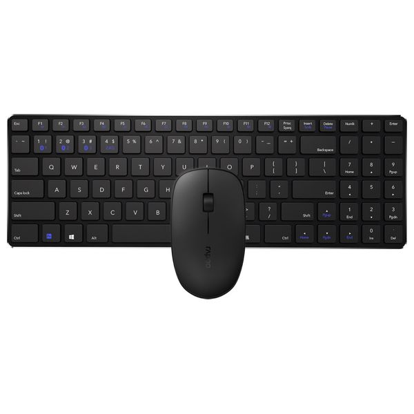  Rapoo 9300M - Keyboard & Mouse Combo - Black 