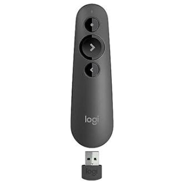  Logitech R500s - Laser Wireless Presenter - Black 