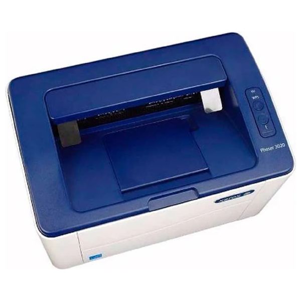 طابعة زيروكس ليزرية احادية اللون - 3020 - واي فاي - ابيض