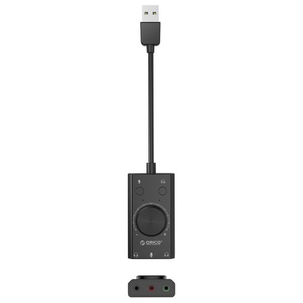  ORICO SC2 USB To headphone Jack - Audio Adapter Cable - 10 cm 