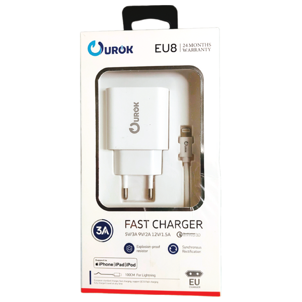  Ourok - Charger - 3A - White 