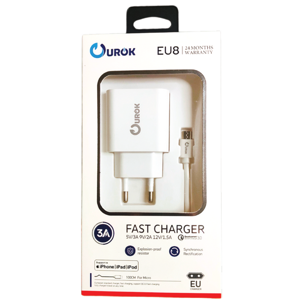  Ourok - Charger - 3A - White 