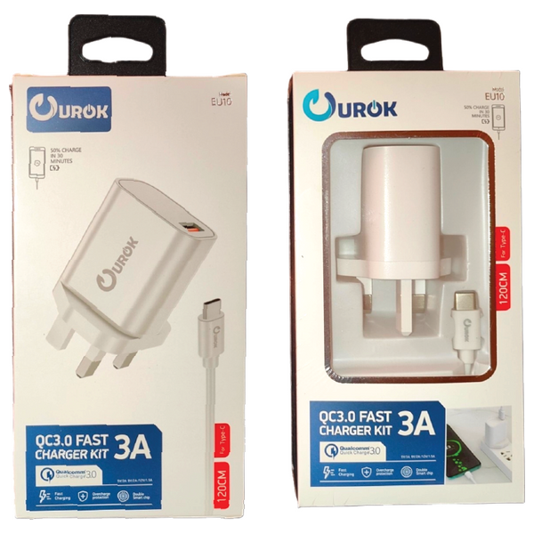  Ourok - Charger - 3A - White 