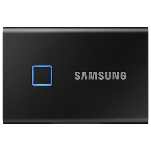 Samsung T7 Touch - SSD External Hard Disk - 1 TB - Black