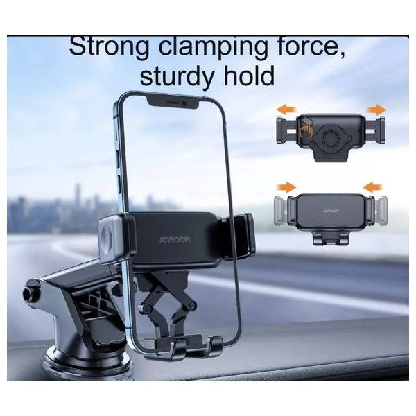  Joyroom JR-ZS283 - Car Phone Holder - 4.7-6.7 inch Smartphones - Black 