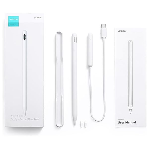  Joyroom Smart Pen - Magnetic Rechargeable for iPads - White 