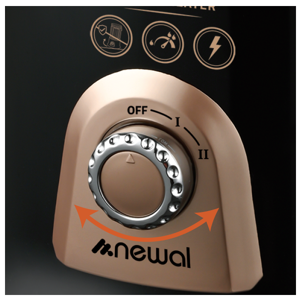 Newal CHT-581-01 - Carbon Heater - White 
