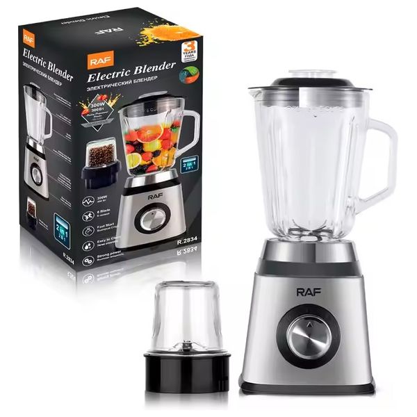  RAF R2834 - Blender - 1000W - Silver 
