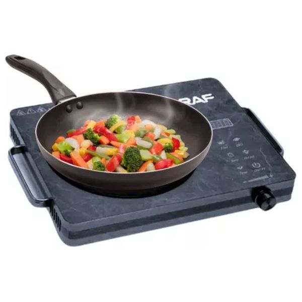  RAF R8061 - 1 Burner - Electric Cooker - Gray 