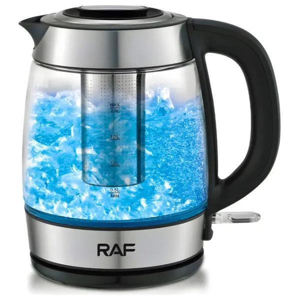  RAF R7922 - Kettle - 2.0 L - 2200W - Silver 