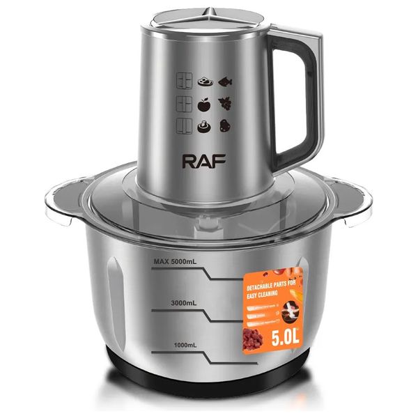  RAF R7711 - Food Processor -1200W -  Silver 