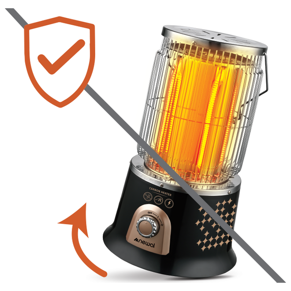  Newal Carbon Heater - CHT-581-02- Maroon 