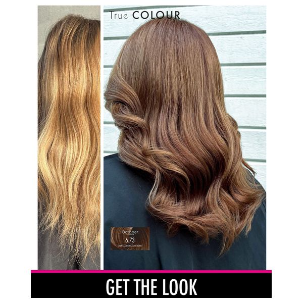  October Stockholm True Color, 6.73 - DARK COOL CHOCOLATE BLOND 