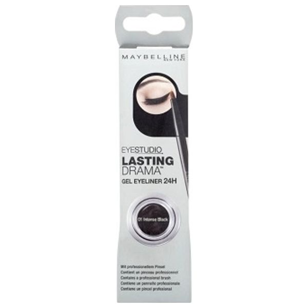  Maybelline Lasting Drama 24h Gel Eyeliner, 01 - Black 