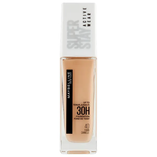  Maybelline New York Super Stay 30h Active Wear Foundation, 40 - Fawn 