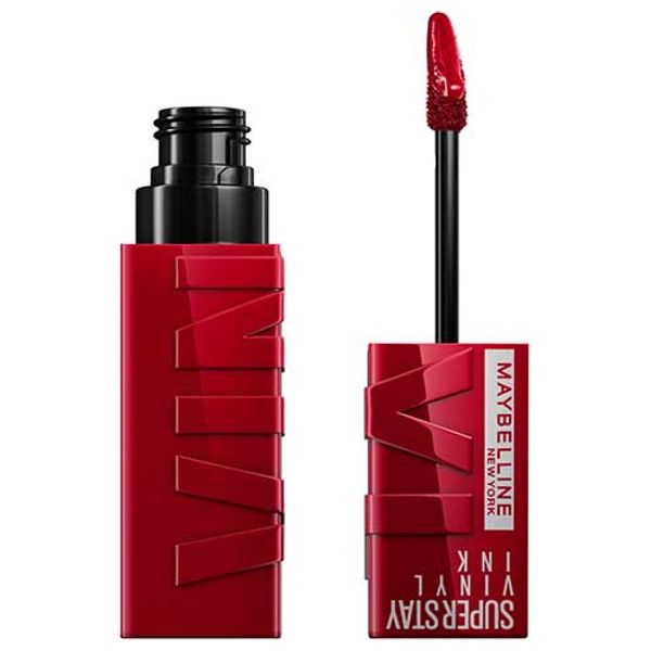  Maybelline Super Stay Vinyl Ink Lipstick, 55 - Wicked 