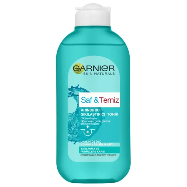  Garnier Pure and Clean Purifying Firming Tonic - 200ml 