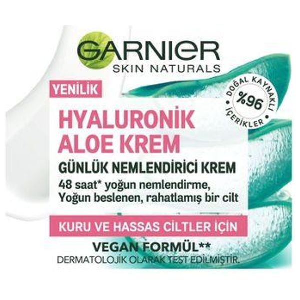  Garnier Hyaluronic Aloe Cream - 50ml 