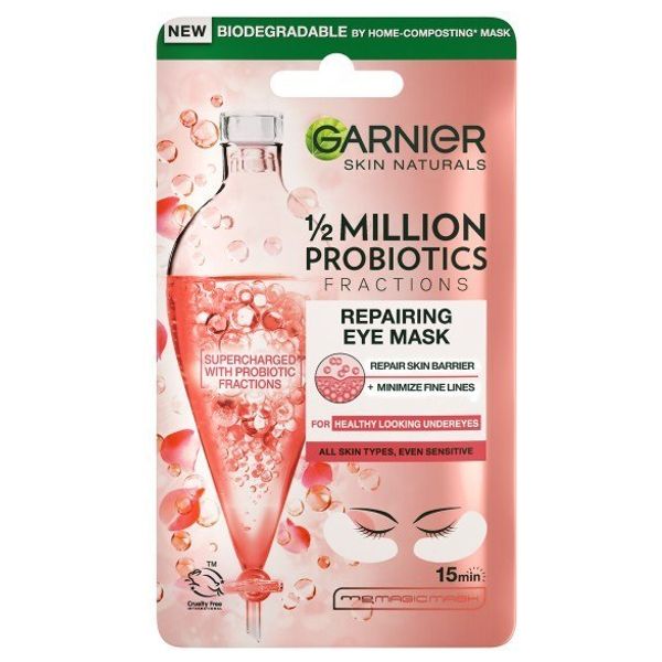  Garnier Repairing Minimize Fine Lines Probiotics Hydrating Soothing Eye Mask 