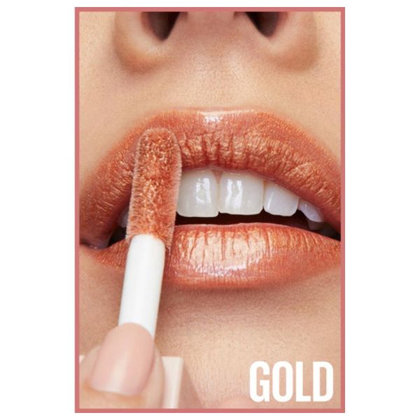  Maybelline New York Lifter Gloss Moisturizing Lip Gloss, 019-GOLD 