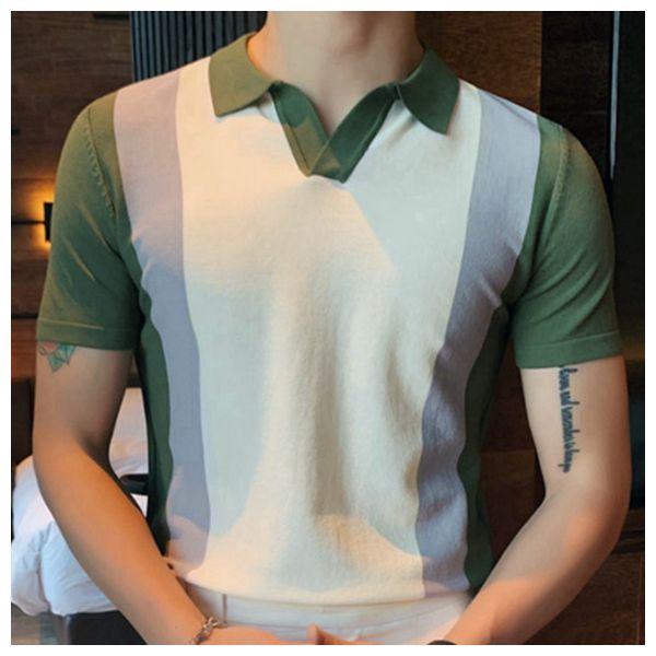  سينرانسينيا 28549 - تيشيرت رجالي بأكمام قصيرة - كريمي 