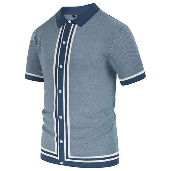  قميص سينرانسينيا للرجال - ازرق 