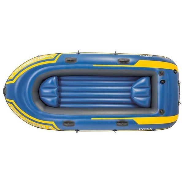 Intex 68370 - Challenger 3 Inflatable Boat Set with Oars - 3 Person