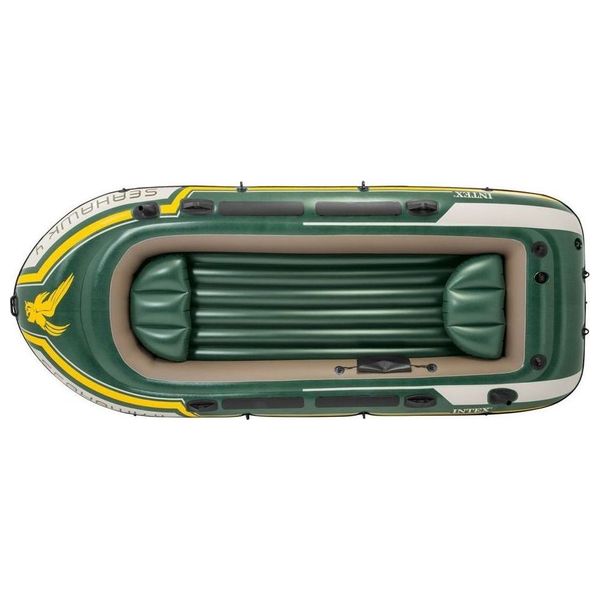 Intex 68351 - Seahawk 4 Inflatable Boat Set with Oars - 4 Person