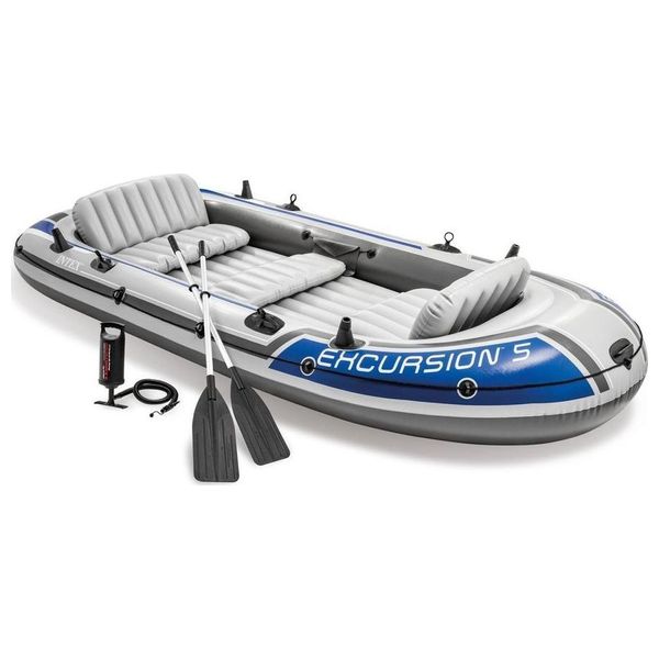  Intex 68351 - Excursion 5 Inflatable Boat - 5 Person 