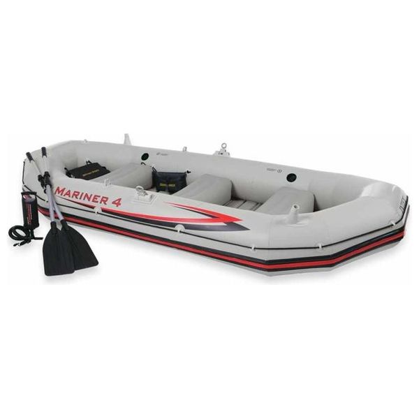  Intex 68376 - Mariner 4 Inflatable Boat - 4 Person 