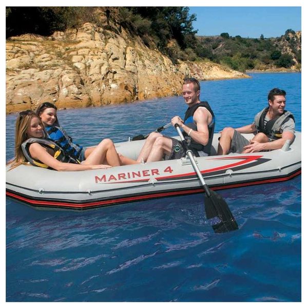 Intex 68376 - Mariner 4 Inflatable Boat - 4 Person 