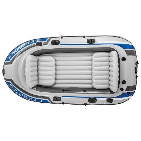  Intex 68324 - Excursion 4 Inflatable Boat - 4 Person 